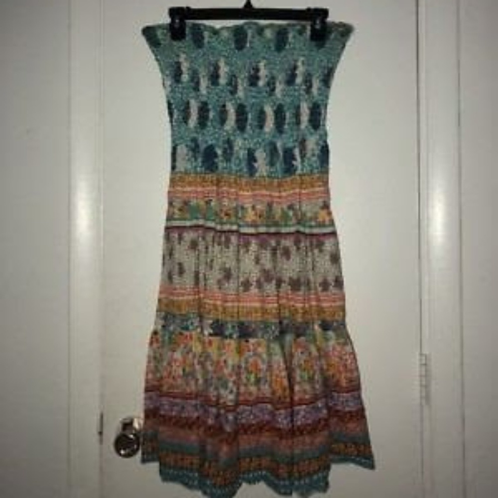 Pink Apple, Floral blu/pnk/yelw Dress